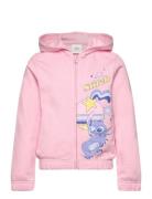 Sweats Tops Sweatshirts & Hoodies Hoodies Pink Lilo & Stitch