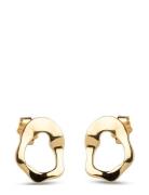 Daphne Accessories Jewellery Earrings Studs Gold Enamel Copenhagen