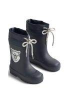 Rubber Boot Thermo Solid Shoes Rubberboots High Rubberboots Navy Wheat