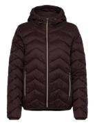 Frbapadding 1 Outerwear Foret Jakke Brown Fransa