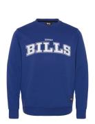 Watt_Nfl Tops Sweatshirts & Hoodies Sweatshirts Blue BOSS