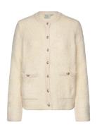 Ihvalmai Ca Tops Knitwear Cardigans Cream ICHI