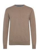 Inancona Crewneck Tops Knitwear Round Necks Brown INDICODE