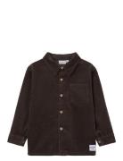 Nmmnusonni Overshirt Tops Shirts Long-sleeved Shirts Brown Name It