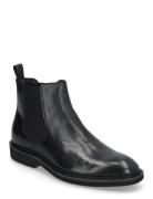 T43-3110 Støvlet Chelsea Boot Black TGA By Ahler