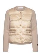 Iva Solid Down Jacket Foret Jakke Beige BUSNEL