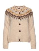 Joelle Cardigan Tops Knitwear Cardigans Beige Jumperfabriken