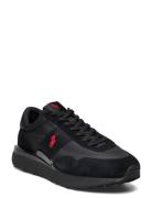 Suede/Nylon-Train 89 Pp-Sk-Ltl Low-top Sneakers Black Polo Ralph Laure...