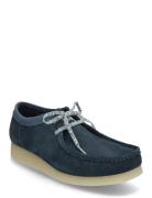 Wallabeeevo G Desert Boots Snøresko Navy Clarks