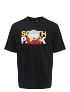 Onssouth Park Rlx Ss Tee Tops T-Kortærmet Skjorte Black ONLY & SONS