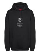 Dflohood Tops Sweatshirts & Hoodies Hoodies Black HUGO