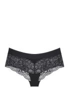 Body Make-Up Illusion Lace Shorty Trusser, Tanga Briefs Black Triumph