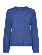 Srallison Knit Tops Knitwear Jumpers Blue Soft Rebels