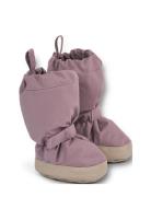 Outerwear Booties Tech Vinterstøvler Pull On Purple Wheat