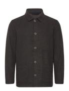 Oscar J Raw Tops Overshirts Brown Gabba
