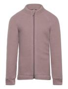 Wool Jacket Outerwear Fleece Outerwear Fleece Jackets Pink Mikk-line