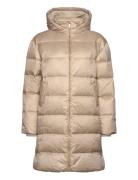 Farida Down Coat Foret Jakke Beige BUSNEL