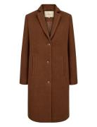 Sc-Asta Outerwear Coats Winter Coats Brown Soyaconcept