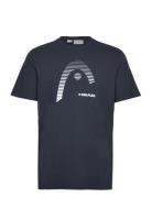 Club Carl T-Shirt Men Sport T-Kortærmet Skjorte Navy Head