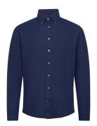 Bs Muriel Casual Modern Fit Shirt Tops Shirts Casual Blue Bruun & Sten...