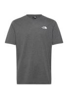 M S/S Redbox Tee Sport T-Kortærmet Skjorte Grey The North Face