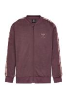 Hmlwulbato Zip Jacket Sport Sweatshirts & Hoodies Sweatshirts Burgundy...