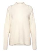 C_Flondassy Tops Knitwear Jumpers Cream BOSS