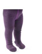 Wool Tights, Grey/Silver Tights Purple Smallstuff