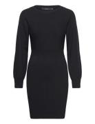 Vmhollykaris Ls O-Neck Dress Ga Boo Dresses Knitted Dresses Black Vero...