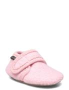 Baby Wool Slippers Slippers Hjemmesko Pink CeLaVi