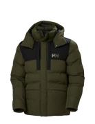 Explorer Puffy Jacket Foret Jakke Khaki Green Helly Hansen