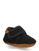 Baby Wool Slippers Slippers Hjemmesko Black En Fant