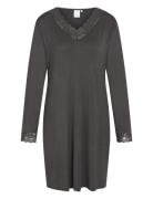 Karita Long-Sleeved Dress Nattøj Grey CCDK Copenhagen