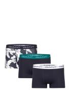 Palm Lei Print Trunk 3-Pack Boxershorts Navy GANT