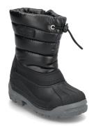 Kids Sneewy Snowboot Vinterstøvler Pull On Black CMP