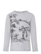 Emil And Alfred Shirt Tops T-shirts Long-sleeved T-Skjorte Grey Emil I...