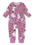 Apples Pyjamas Pyjamas Sie Jumpsuit Purple MUMIN