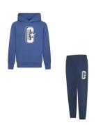 Converse C Star Fleece Pullover And Joggers Set Sets Tracksuits Blue C...