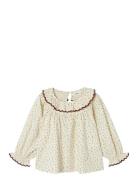 Nmfrasia Ls Loose Shirt Lil Tops Blouses & Tunics Cream Lil'Atelier