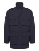 Cotton Field Jacket Tynd Jakke Navy GANT