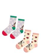 Little My Socks 2Pack Sokker Strømper Multi/patterned MUMIN