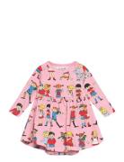 Pippi And Friends Bodydress Dresses & Skirts Dresses Baby Dresses Long...