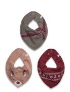 Bandana Bib Uni -Aop  Baby & Maternity Care & Hygiene Dry Bibs Red Pip...