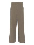 Cuannamary Pants Bottoms Trousers Wide Leg Beige Culture