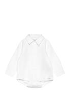 Body Ls Bodies Long-sleeved White Minymo