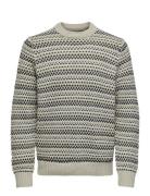 Onsmusa Reg 3 Struc Crew Knit Tops Knitwear Round Necks Grey ONLY & SO...