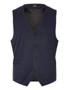 Brendon Jersey Waistcoat Habitvest Navy Clean Cut Copenhagen