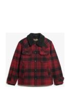 Merchant Wool Chore Jacket Uldjakke Jakke Red Superdry