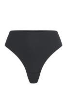 Smooth Thong G-streng Undertøj Black Hunkemöller