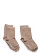 Ankle Sock  Sokker Strømper Beige Minymo